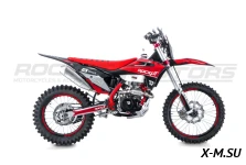 Мотоцикл эндуро ROCKOT GS ONE L Hotred (300сс, 176МN, 21/18)