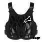 Защита A-8 LIGHT CHEST PROTECTOR BLACK WHITE RED