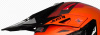 Козырек для шлема JUST1 J39 REACTOR Hi-Vis оранжевый/черный