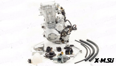 Двигатель 250см3 167MM CG250 (67x65) водянка, грм штанга, 4ск.+реверс, полный комплект+радиаторы