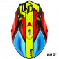 Козырек для шлема JUST1 J38 BLADE желтый/красный/синий