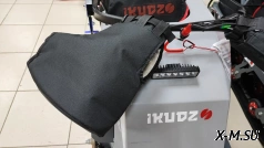 Муфты (рукавицы) на руль мотобук, ЛМ, модуль-толкач, IKUDZO, Снегоход IKUDZO HUNTER качество премиум