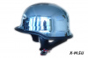 Шлем мото Kylin &quot;Война&quot; Хром (KY-602 Chrome)