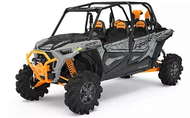 Мотовездеход POLARIS RZR XP 4 1000 HIGH LIFTER  - Ghost Gray (2021)