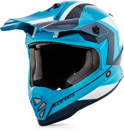 Детский мотошлем BLUE